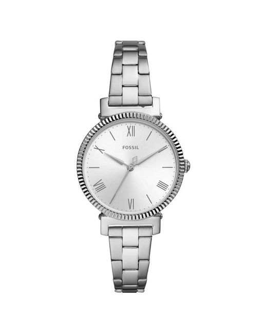 Fossil Metallic Watch For Daisy 3 Hand