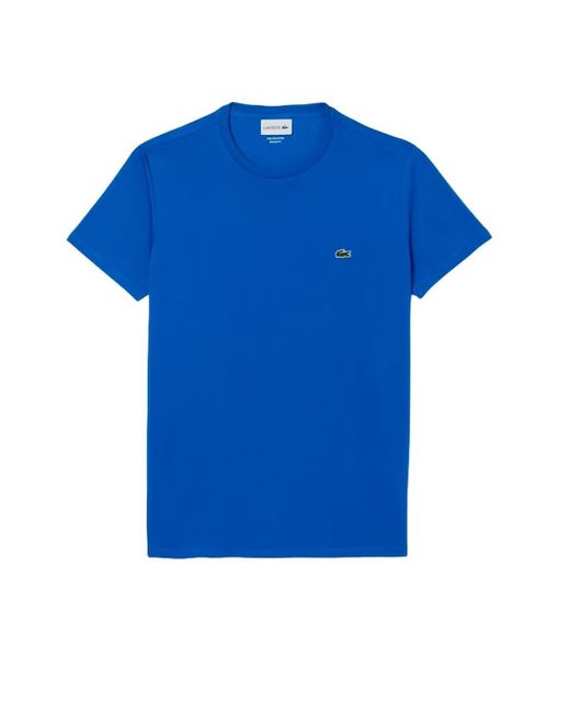 Lacoste Blue Logo Crew T-shirt for men