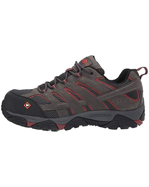 men's moab vertex vent comp toe work shoe