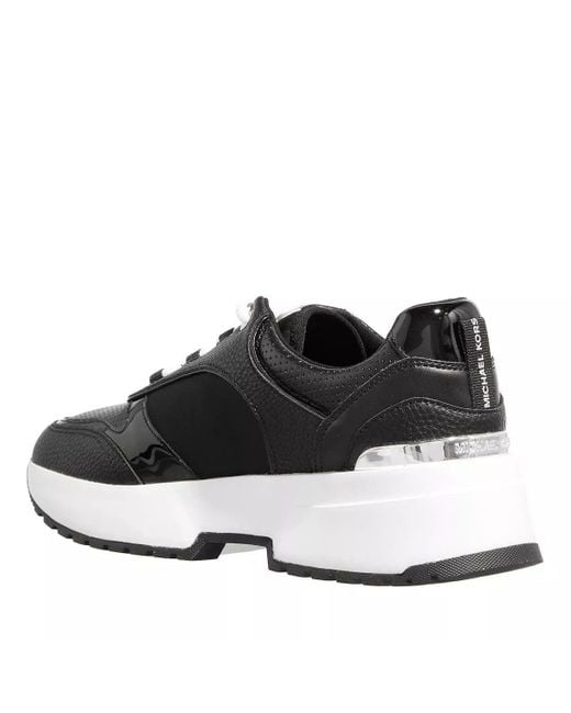 Michael Kors Black Percy Trainer Sneaker