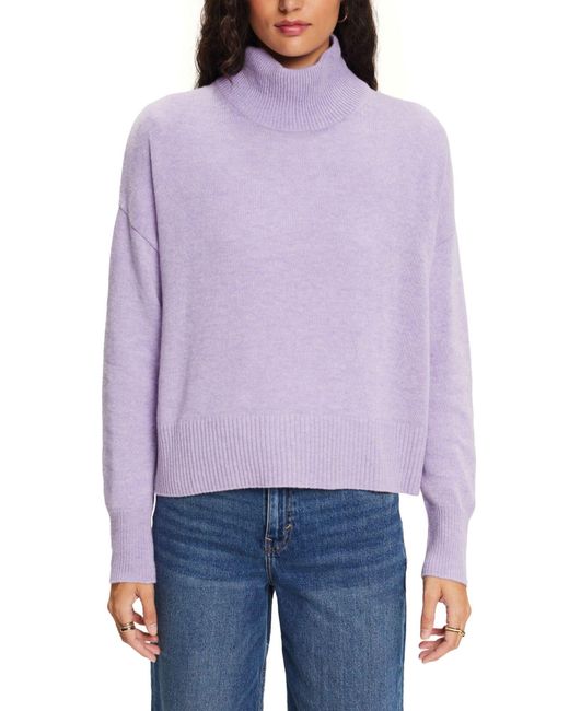 Esprit Purple 103eo1i306 Pullover Sweater