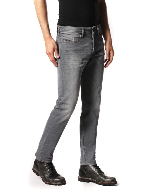 DIESEL Buster 084HP Jeans Hose Regular Slim Tapered in Black für Herren
