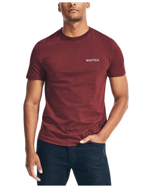 Shirt à ches Courtes pour - Rouge - Taille Nautica pour homme en coloris Red