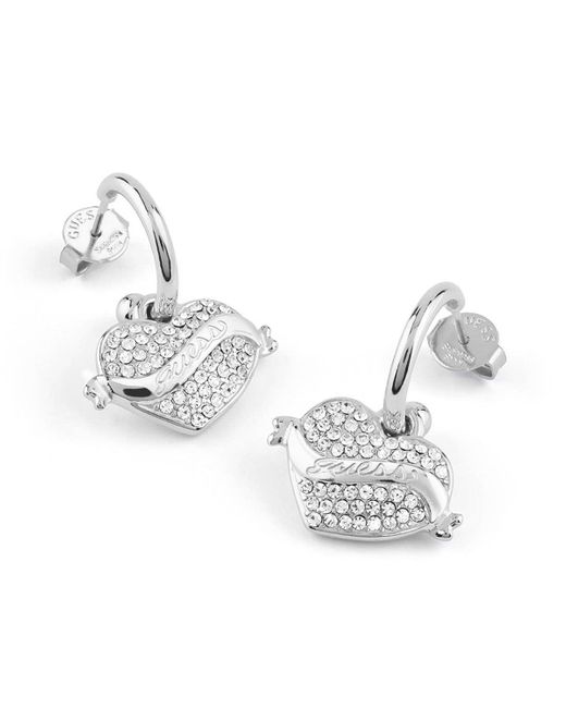 Orecchini Acciaio Inossidabile JUBE05477JWRHT/U di Guess in Metallic