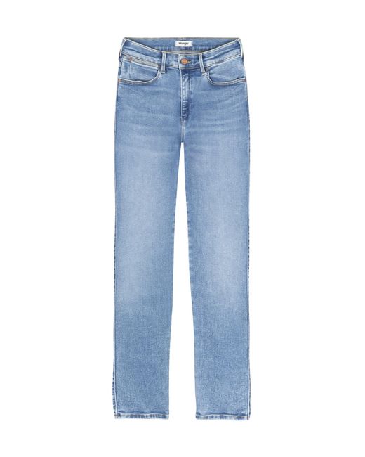 Wrangler Blue Straight Jeans