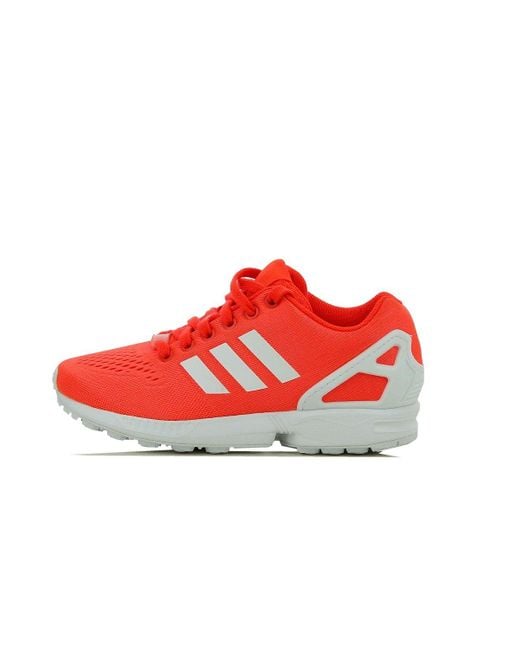 Adidas Schuhe Zx Flux Em Orange/Blanc W in Red für Herren