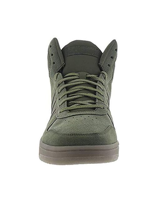 Adidas hoops 2.0 mid green sale