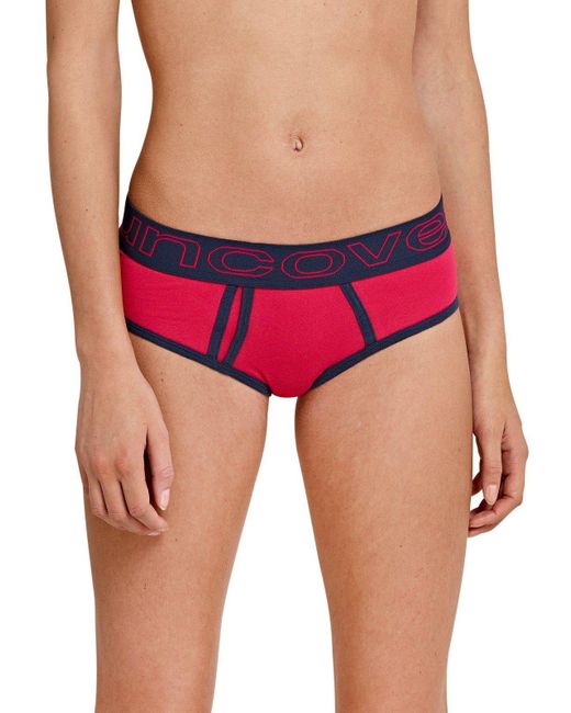 Schiesser Pink Uncover by Uncover Bikini Hipster Slip