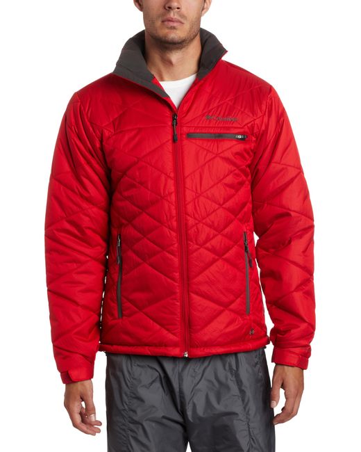 Columbia Red Coupe De Main Jacket for men