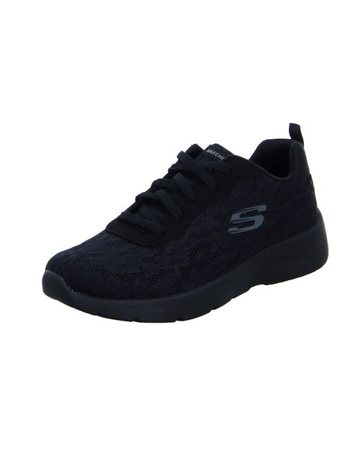 Skechers Blue S Dynamight 2.0 Running Style Trainers Black 5 Uk