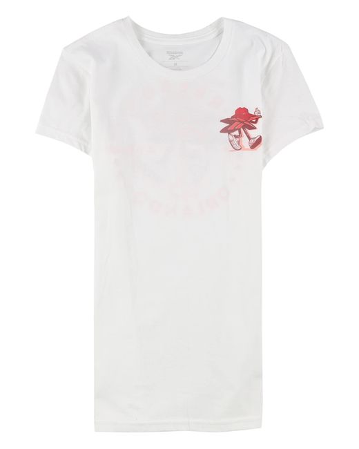 Reebok White S Keep It Classic Orlando Graphic T-shirt
