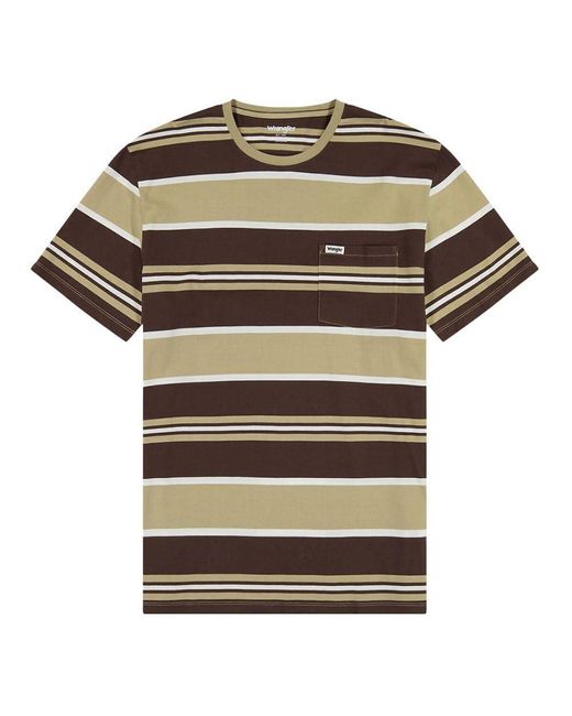Wrangler Pocket Tee T-Shirt in Multicolor für Herren