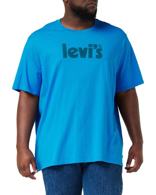 Ss Relaxed Fit Tee Camiseta Hombre Cloisonne Poster Levi's de hombre de color Blue