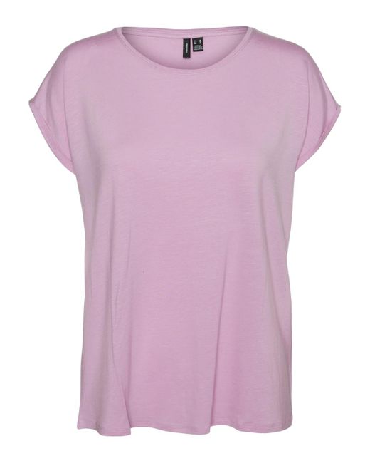 Vero Moda Pink T-Shirt VMAVA PLAIN