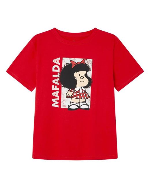 Camiseta Rojo M Springfield de color Red