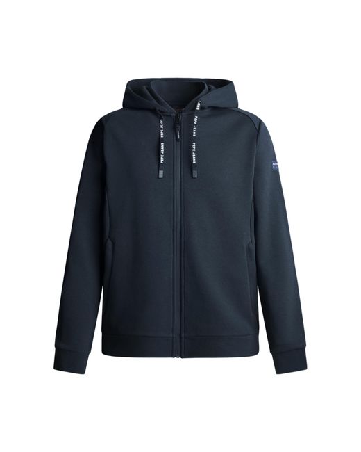 Red Bull Racing X RBR Hoody Track Suit Top Maglia di Tuta di Pepe Jeans in Blue da Uomo