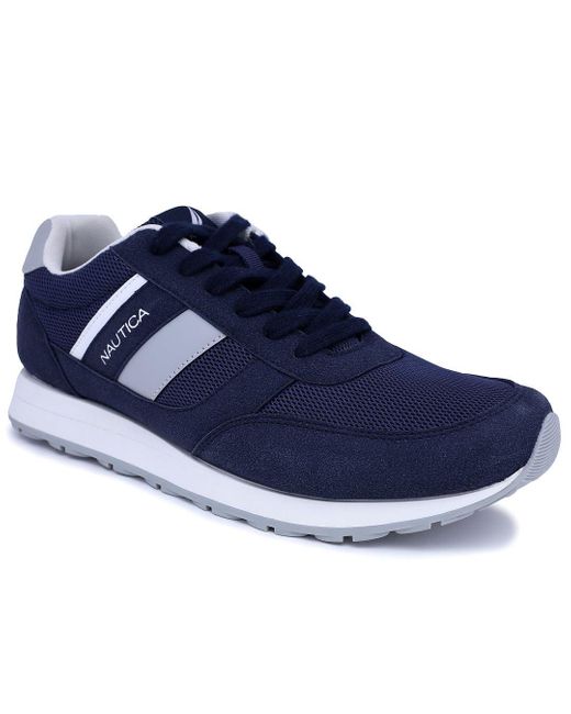 Chaussures de marche décontractées à lacets Oxford confortables pour homme Nautica pour homme en coloris Blue