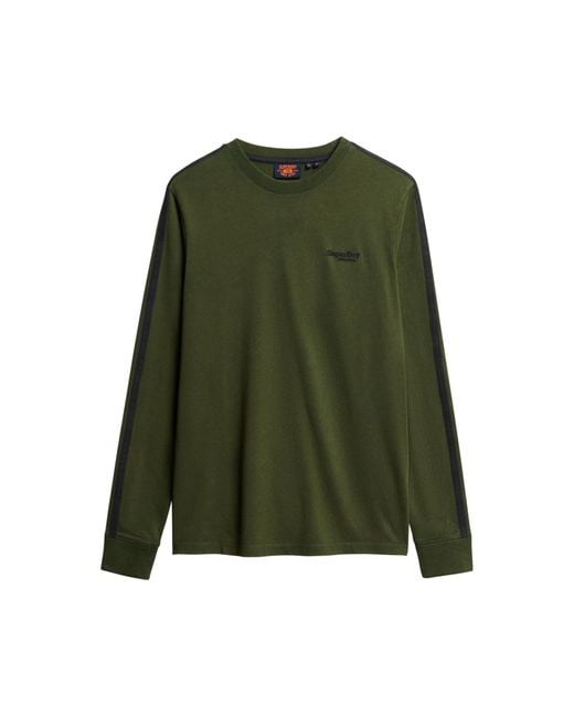 Essential Logo Retro Long Sleeve T-Shirt 2XL Superdry pour homme en coloris Green
