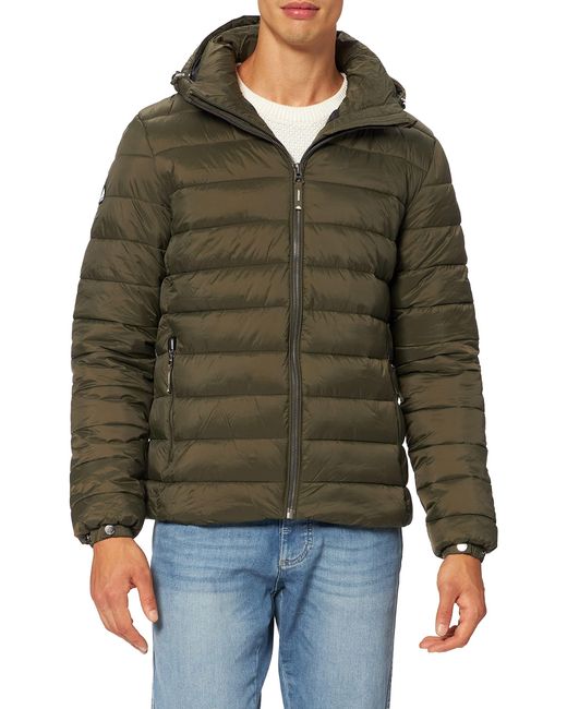 Superdry Synthetic Classic Fuji Puffer Jacket in Dark Moss (Green) for ...