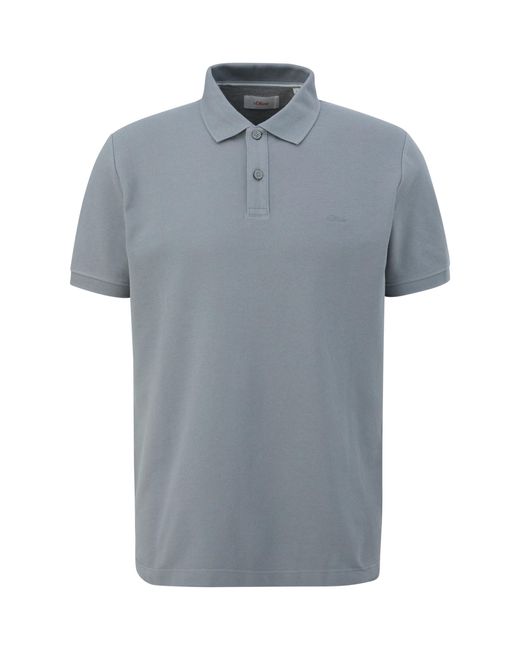 S.oliver Polohemd 2124223 XXL in Gray für Herren