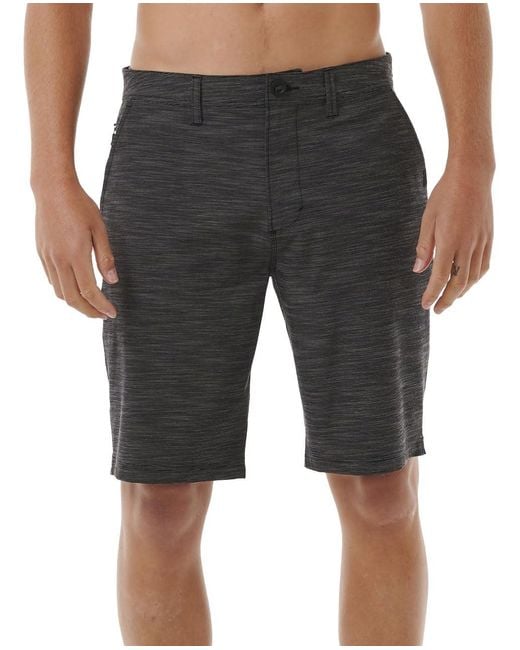Rip Curl Gray Boardwalk Jackson 20" Shorts Casual for men