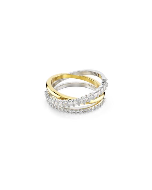 Anello Hyperbola di Swarovski in Metallic