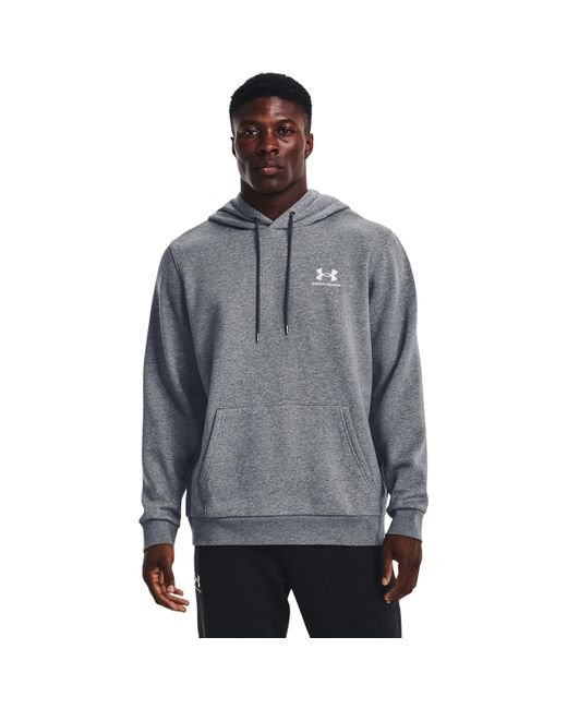Under Armour Gray Essential Oth Hoodie for men