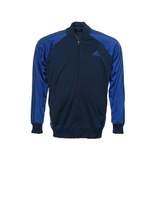 Adidas Blue Track Jacket for men