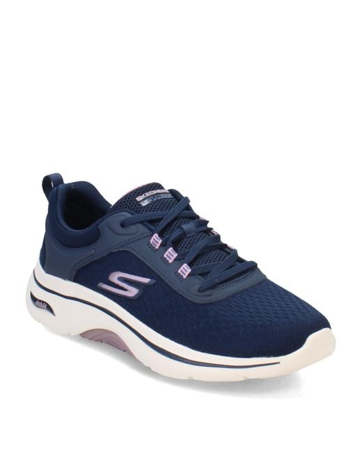 Skechers Go Walk Arch Fit 2.0 Balin Wandelschoenen Voor in het Blue