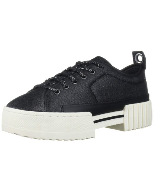 canvas platform sneakers