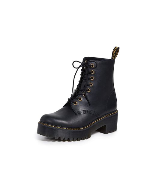 Dr. Martens Black Shriver Hi Mode-Stiefel