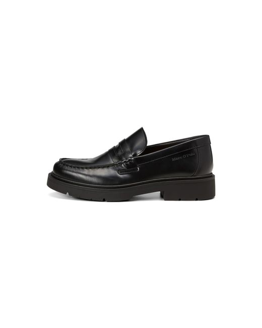 Marc O' Polo Marc OߴPolo Loafer aus Leder elegant in Black für Herren