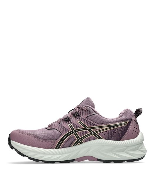 Asics Purple Gel Venture 9 S Trail Running Shoes Road Mauve/beige 4