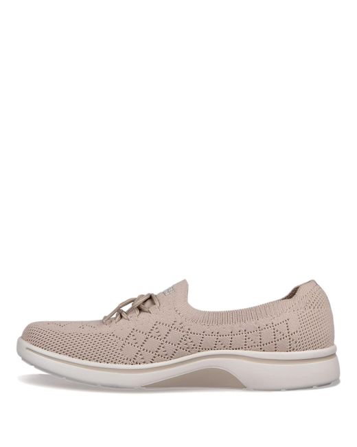 Skechers Brown Arch Fit Uplift-perfect Dream Sneaker