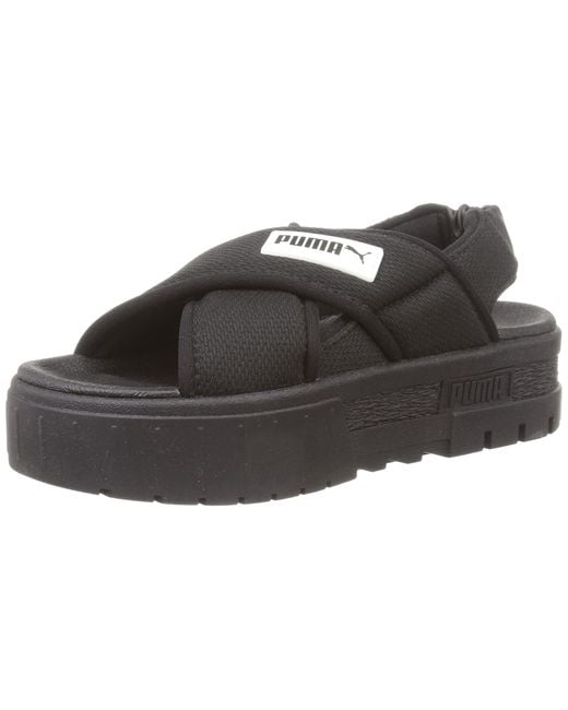 PUMA Black Sandals Mayze Wns
