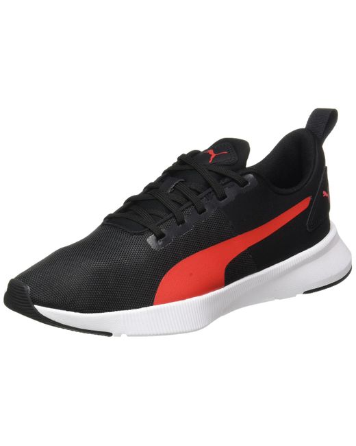 PUMA Flyer Runner Mesh Running Shoe in Black | Lyst UK
