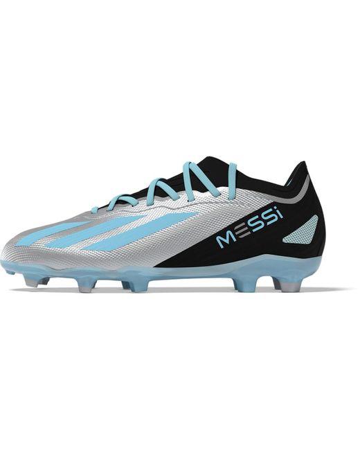 adidas X Crazyfast Messi.1 Flexible Ground Youth Soccer Cleats in Blue