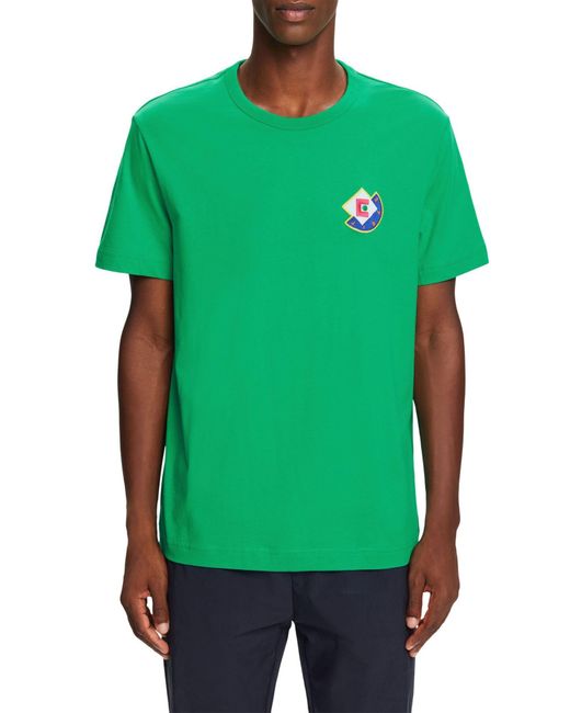 T-Shirt di Esprit in Green da Uomo
