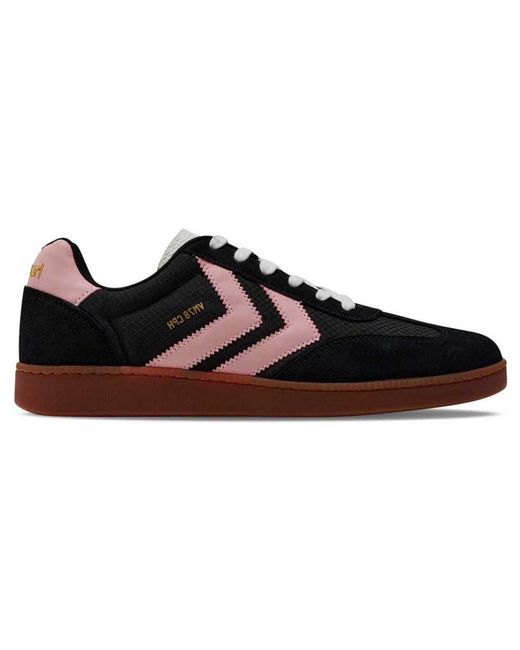 Hummel Black VM78 CPH RS Indoor Schuhe Sneaker schwarz/rosa 227912-2761