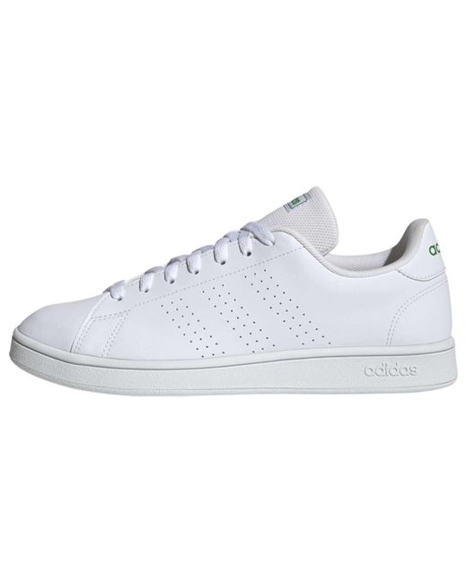 Advantage Base Court Lifestyle Shoes di Adidas in White da Uomo