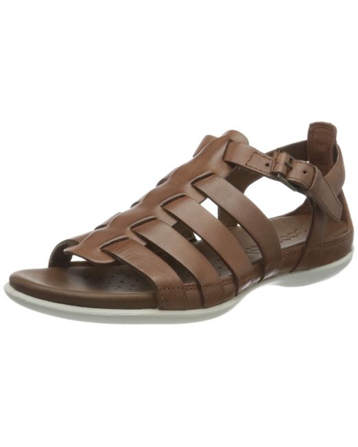 Ecco Leather Womens Flash Strappy Fisherman Sandal in Black - Save 47% |  Lyst UK