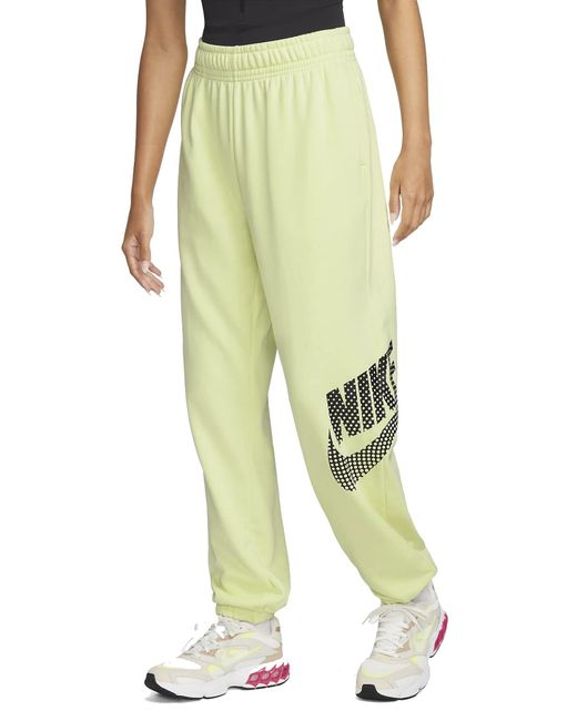 Nike Green DNC Oversize Fleece Sweatpants Jogginghosen