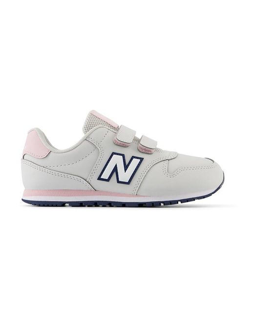 New Balance White 500 Sneaker for men