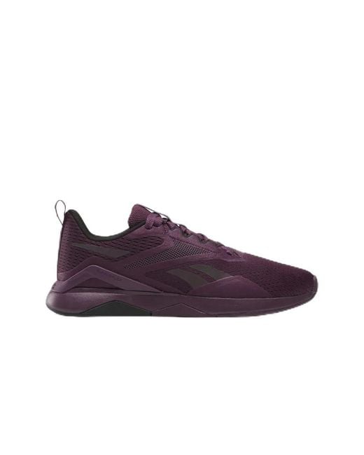 Reebok Purple Nanoflex Tr 2.0 Training Shoes