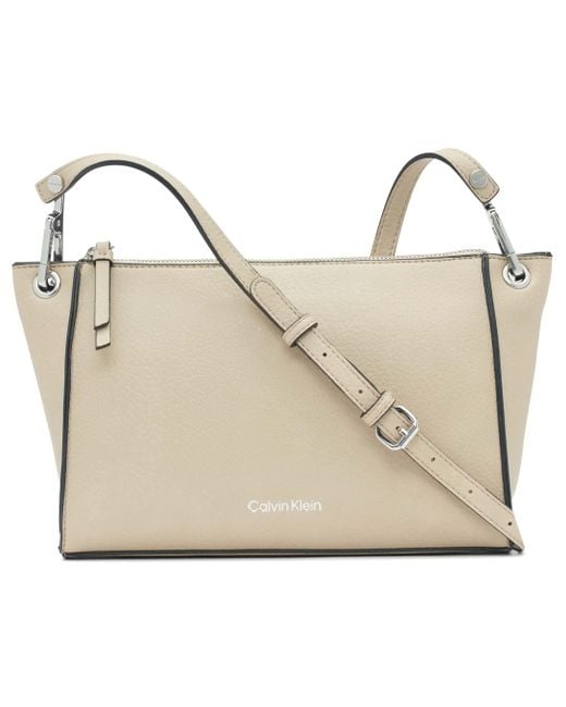 Calvin Klein Natural Reyna Crossbody