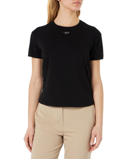 T-uncutie-long-n15 T-Shirt Long DIESEL en coloris Black
