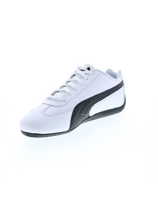 PUMA Blue S Speedcat Shield Leather White Motorsport Inspired Sneakers Shoes 11 for men