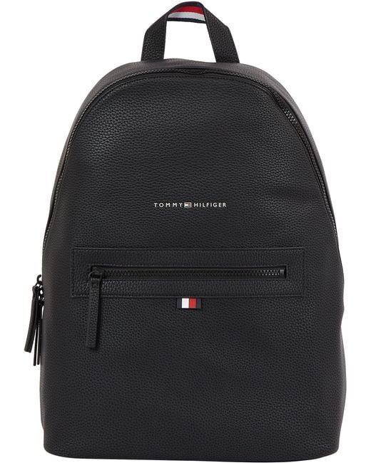 Sac À Dos Essential PU Backpack Bagage À Main Tommy Hilfiger pour homme en coloris Black