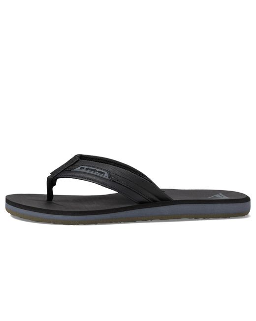 Quiksilver Black Carver Tropic Sandal Flip-flop for men