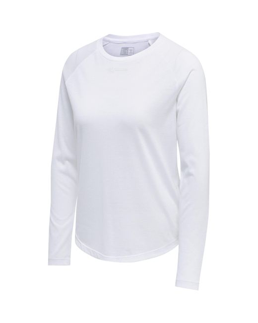 Hummel White Hmlmt Vanja T-Shirt Yoga Mit Recyceltes Polyester